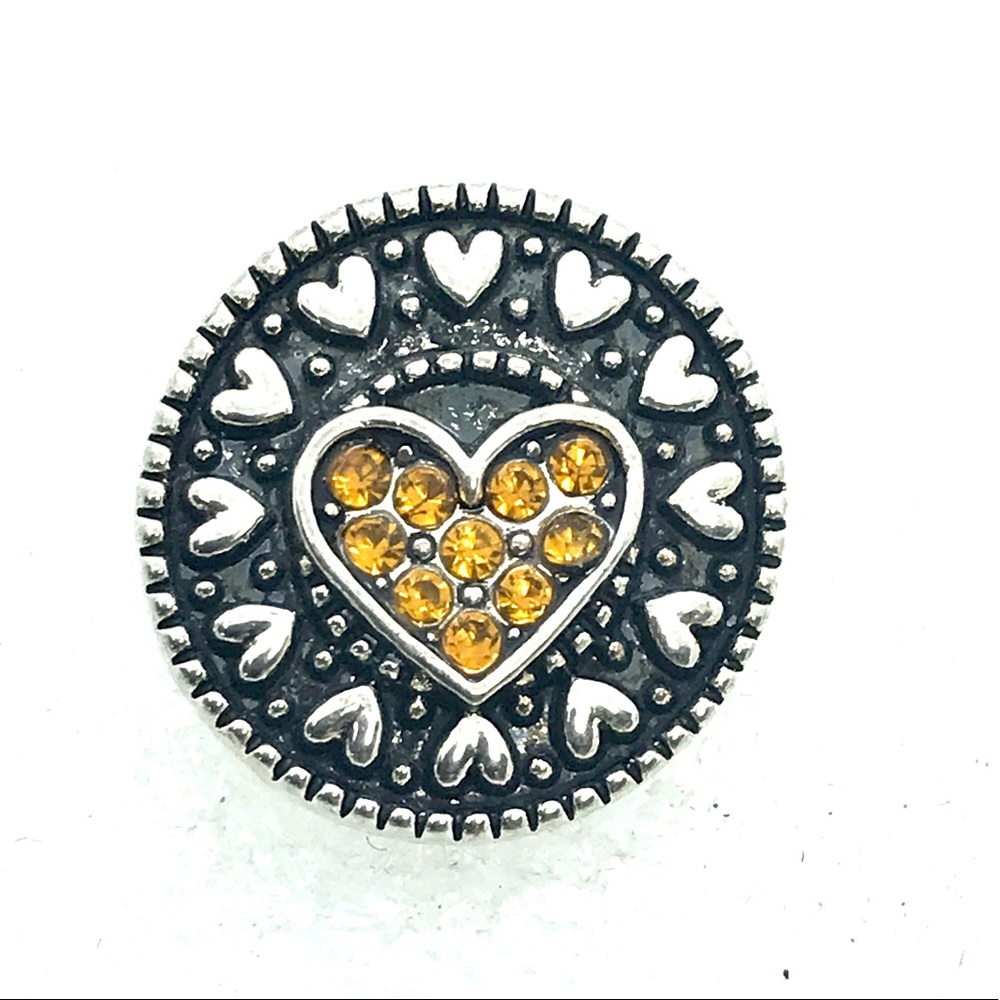 Snap button 20mm Heart Gingersnapsù ASN20